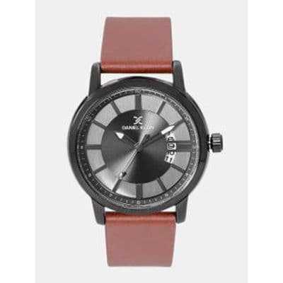 Men Silver-Toned Analogue Watch DK11836-3