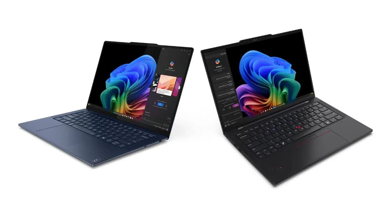 Lenovo Launches Yoga Slim 7x and ThinkPad T14s Laptops with Snapdragon X Elite Processor
