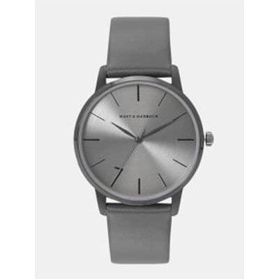 Unisex Gunmetal-Toned Analogue Watch MFB-PN-LB-7008