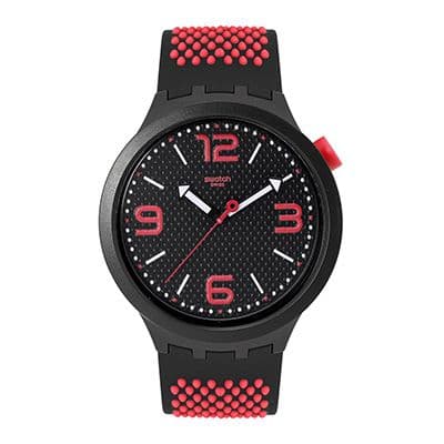 Unisex Black Swiss Made Analogue Watch SO27B101