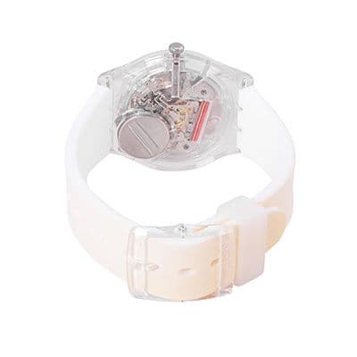Unisex Peach-Coloured Swiss Made Analogue Watch GE720