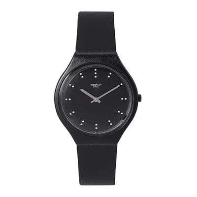 Unisex Black Analogue Watch SVOB106