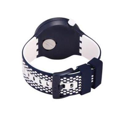Unisex Navy Blue Swiss Analogue Watch SO27N101