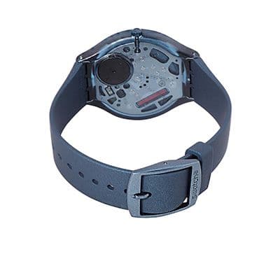 Unisex Navy Blue Swiss Made Analogue Watch SVUN109