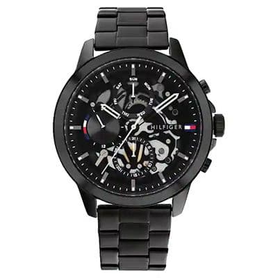 Men Black Dial Analog Watch