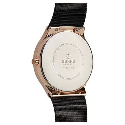 Men Black Analogue Watch V178GXVBMB