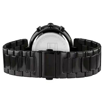 NCTH1782390 Black Dial Stainless Steel Strap Watch