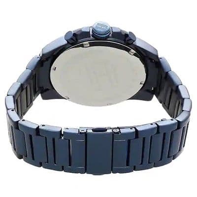 Blue Dial Analog Watch