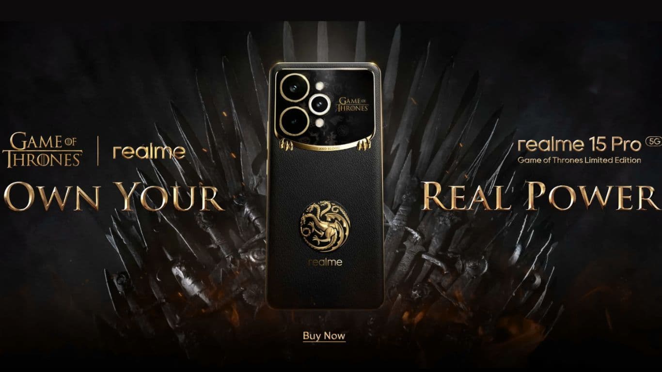 The Realme 15 Pro 5G Game of Thrones Edition launched in India: Check this out!