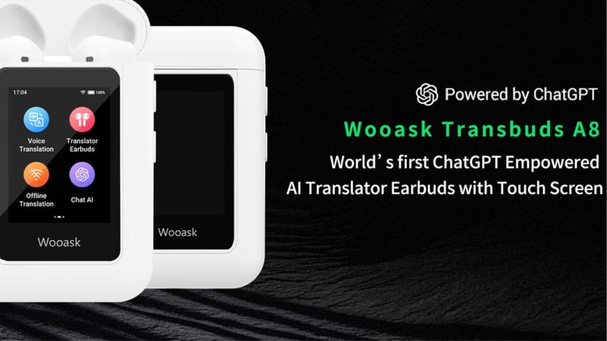 Translator Earbuds A8: Kickstarter Launch with Screen