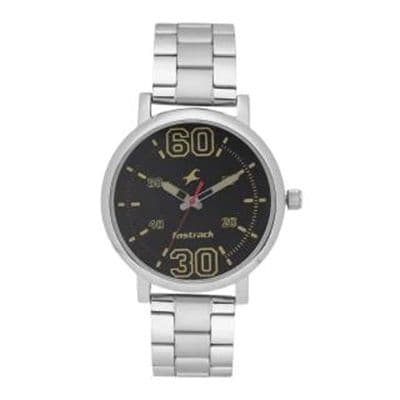 Men Black Analogue Watch 38052SM02_OR2