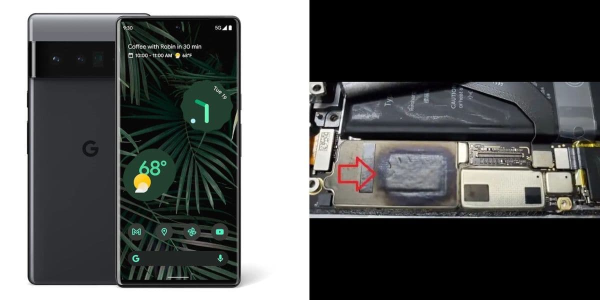 Google Pixel 6 Pro Faces Overheating Issues: Burn Marks Reported