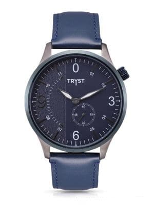 TRYST Manufactured & Serviced by Fossil Men Blue Watch