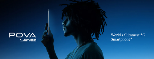The Tecno Pova slim 5G is ready for launch, check it out.
