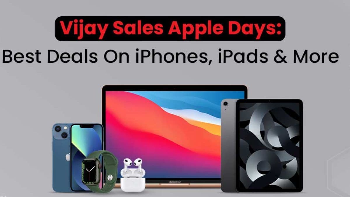 Apple Days Sale: Exciting Offers on iPhones, iPads & More!
