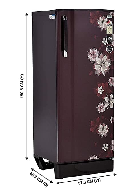 RD EDGE SX 236 TAF 3.2 221 Ltr Single Door Refrigerator
