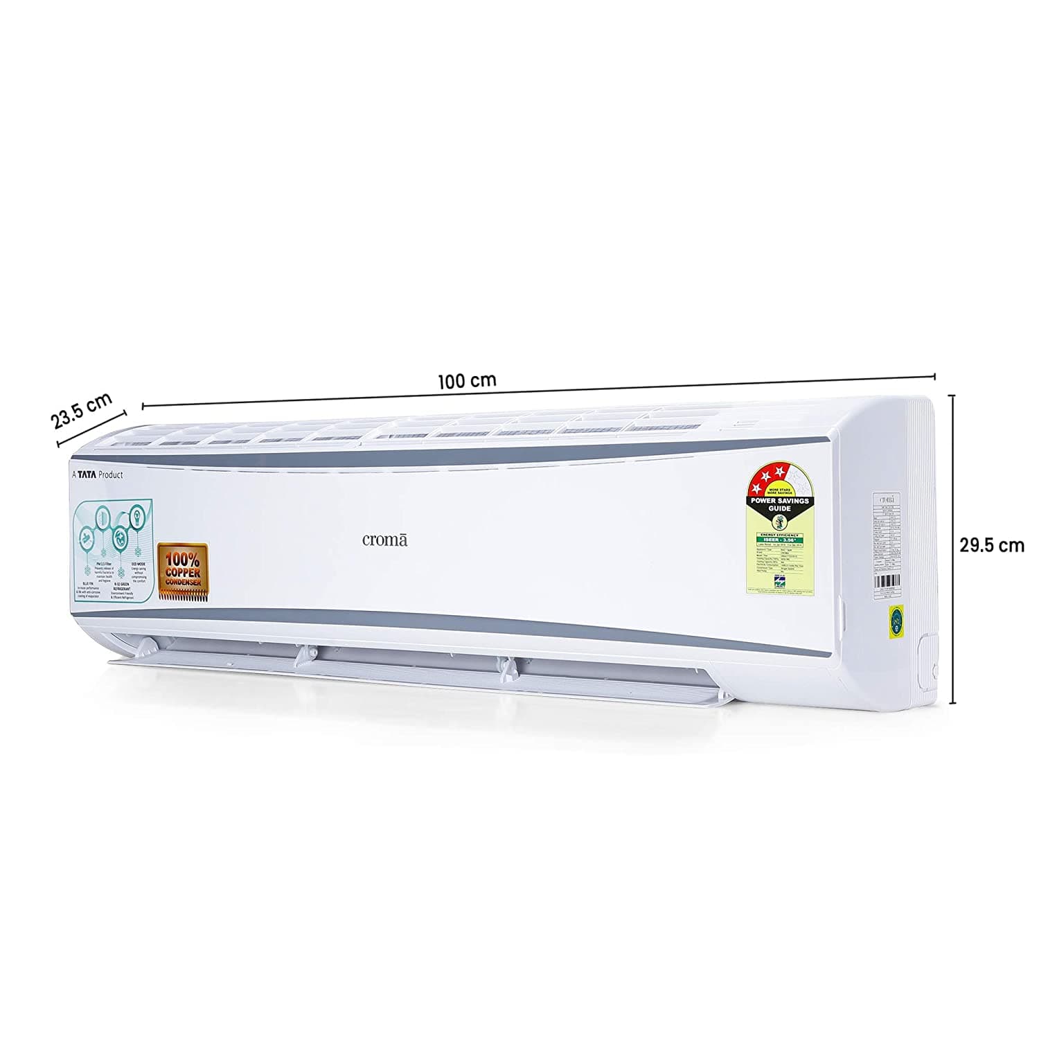 Croma CRAC7722 1.5 Ton 3 Star Split AC