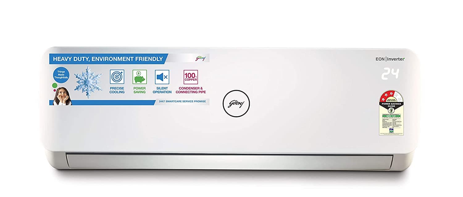 Godrej GIC 18OTC3-WSA 1.5 Ton 3 Star Inverter Split AC