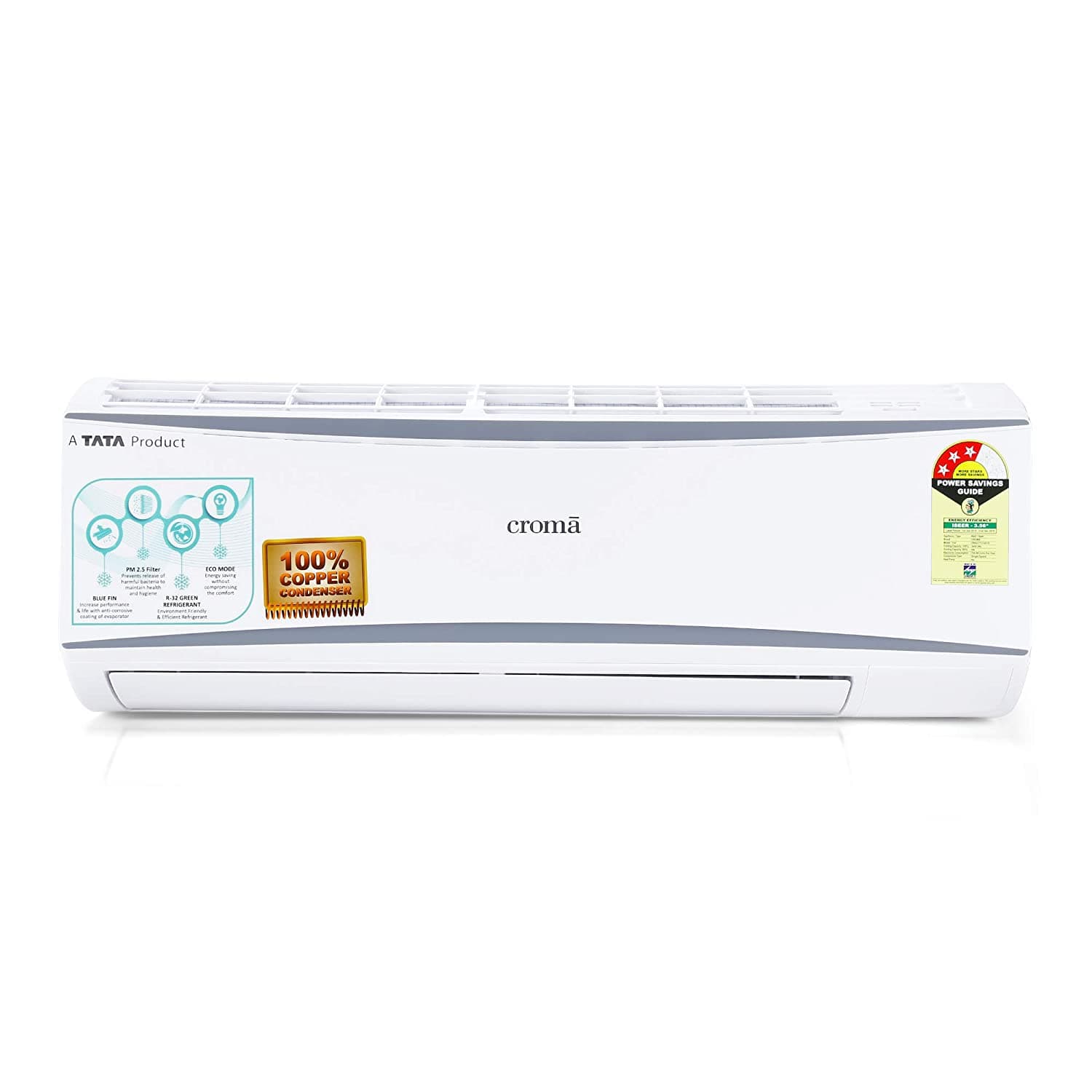 Croma CRAC7721 1 Ton 3 Star Split AC