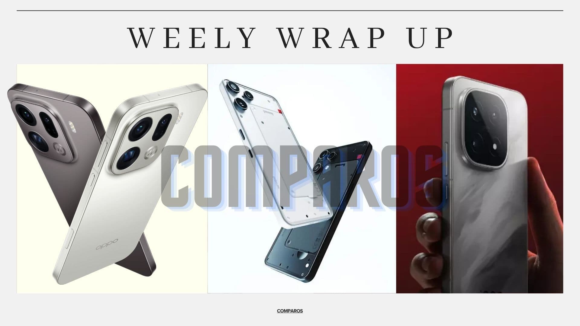 Comparos Weekly Wrap-Up (Oct 27 – Nov 1, 2025): iQOO 15 India Teaser, Oppo Find X9 Global Launch, Grokipedia v0.1, and More_img