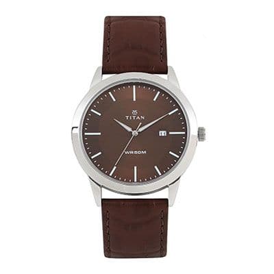Men Brown Dial Watch 1584SL04