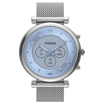 Carlie Gen 6 Hybrid Smartwatch Stainless Steel Mesh