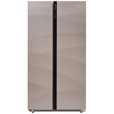 Whirlpool 20943 Wseries 603L Glass Finish Frost-Free Side by Side Refrigerator