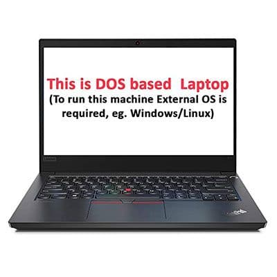 Thinkpad E14 (20RAS0D800) Laptop (Core i3 10th Gen/4 GB/1 TB/DOS)