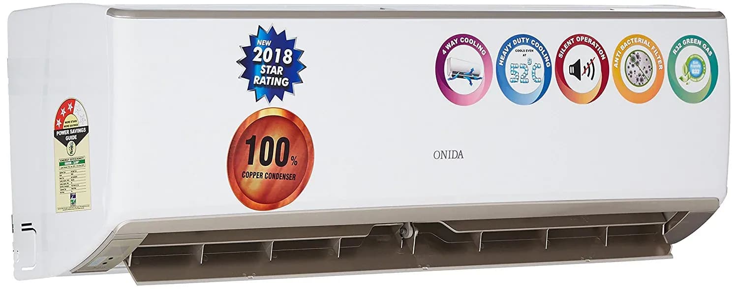 Onida Grandeur SR123GDR 1 Ton 3 Star Split AC