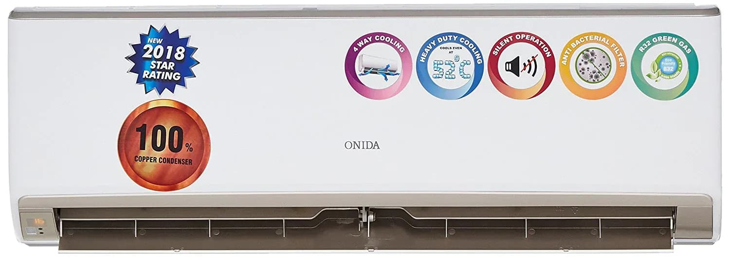 Onida Iris IR123IRS 1 Ton 3 Star Split AC