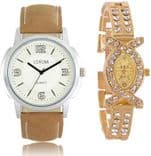 Stylish Couple Combo For Women And Men 00016 With AKS Watch - For Men & Women