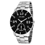 Silver Chain Couple Watch