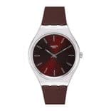 Unisex Burgundy Swiss Analogue Watch SYXS120