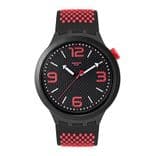 Unisex Black Swiss Made Analogue Watch SO27B101