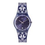 Unisex Navy Blue Swiss Analogue Watch GN413
