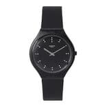 Unisex Black Analogue Watch SVOB106
