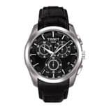 Men Black Couturier Chronograph Swiss Analogue Watch T0356171605100