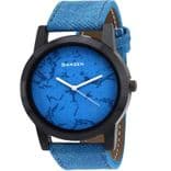 Blue Quartz Couple Watches