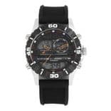 Men Black Analogue and Digital Watch NK38035SP03_OR