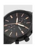 Men Black Factory Serviced Analogue Watch FS5379I
