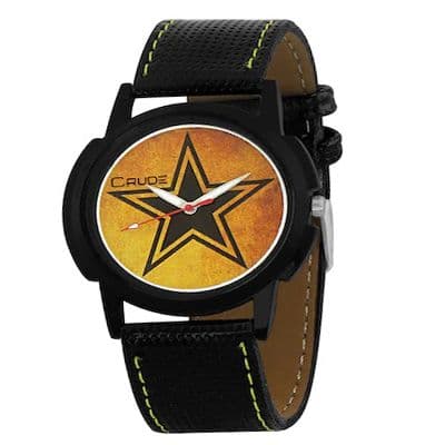 Analog Watch-rg444 With Synthetic Leather Strap for Men's Boy's