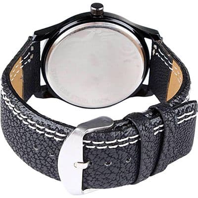 106 Black Attractive Dial Watch For Boy And Girl