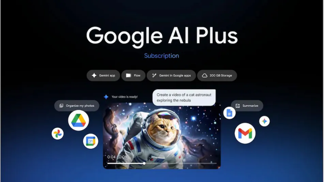 Google AI Plus Plan Launched in India: Affordable Access to Advanced AI Tools