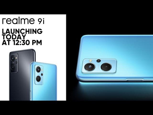Realme 9i launching in India today – Watch live Stream Realme 9i launching in India today – Watch live Stream