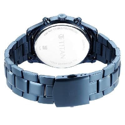 Titan Blue Dial Analog Watch for Men -1805QM01 Price
