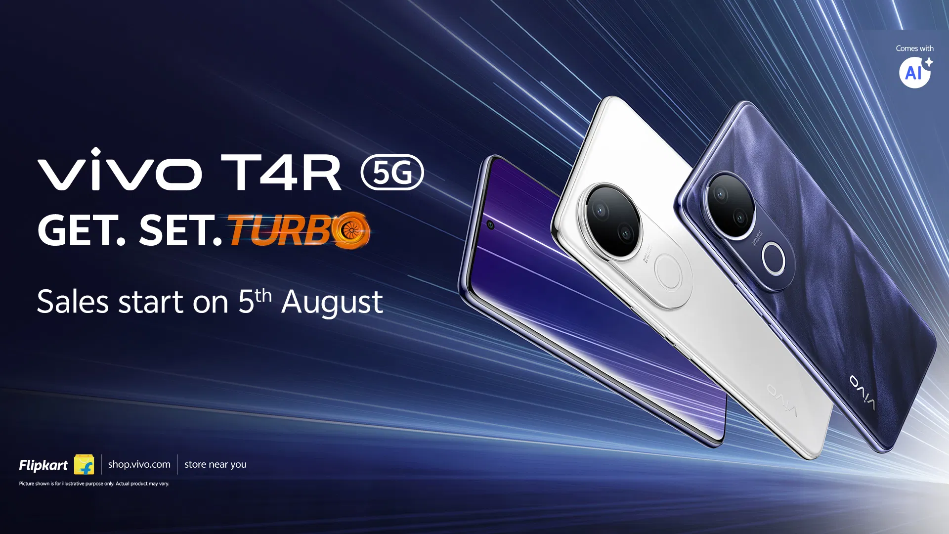 Vivo T4R 5G Launched in India, Features MediaTek Dimensity 7400 SoC and 50MP Sony IMX882 Rear Camera