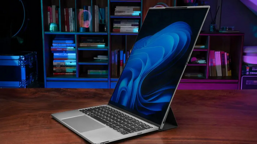 Lenovo ThinkBook Codename Flip AI PC Concept Unveiled at MWC 2025, Featuring Foldable Display.png Lenovo ThinkBook Codename Flip AI PC Concept Unveiled at MWC 2025, Featuring Foldable Display.png