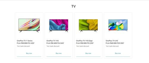OnePlus Community sale tv