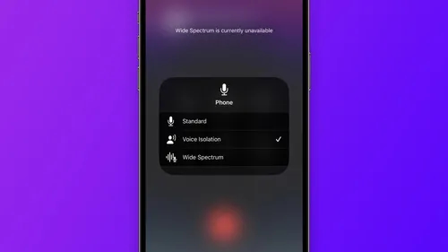 iOS 16.4 Voice Isolation