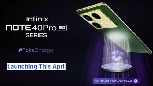 Infinix Note 40 Pro 5G: Launching Soon